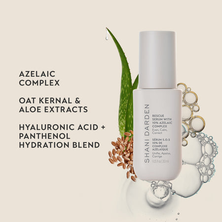 Rescue Serum ingredients highlights